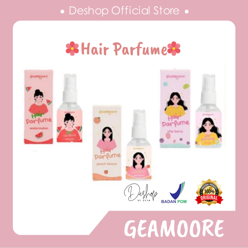 BPOM - Hair Parfume Geamoore Parfum Rambut 30ml Hair Mist