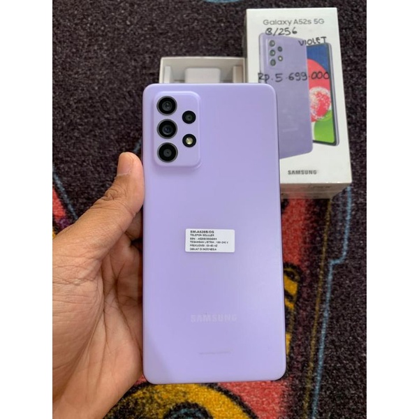 Samsung A52s 5G [ram 8/256gb] Like new resmi sein