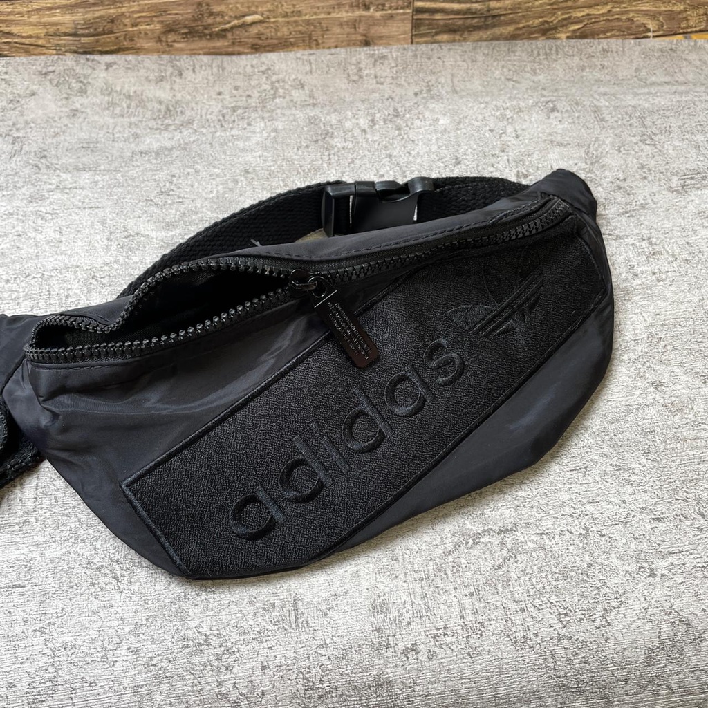 Waistbag Adidas Mini Logo Bordir / Tas Sepeda Import Tas Selempang Tas Pinggang