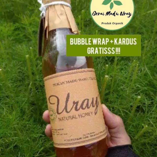 

MADU URAY NATURAL HONEY 475GR/330ML ORIGINAL
