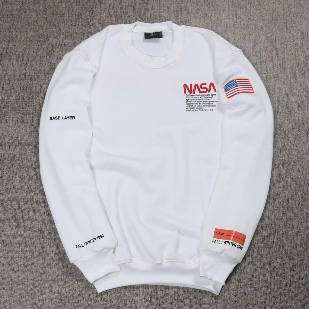 Sweatshirt Crewneck Sweater H&amp;M X NASA Premium Quality