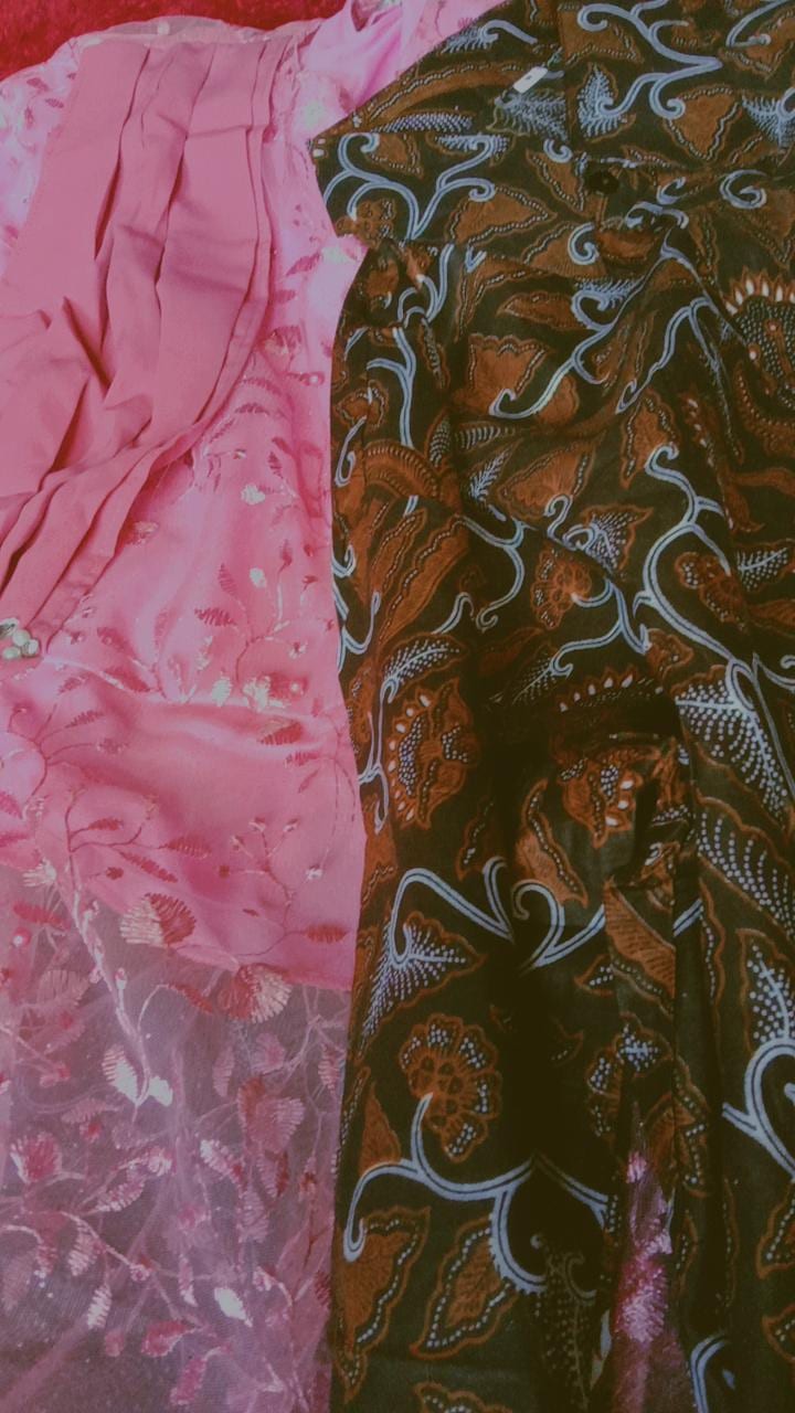 Maura Couple - Sania Ruffle Batik Couple Nafisa 3 Dnt Garansi Termurah Shopee - Wid Batik