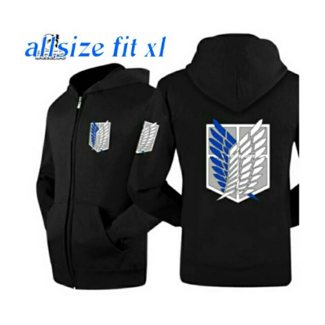 jaket attack on titan big size