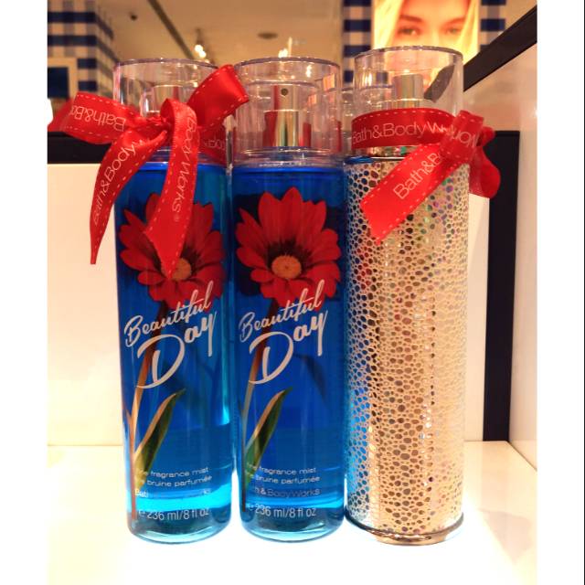 BBW BEAUTIFUL DAY FRAGRANCE BODY MIST BATH AND BODY WORKS