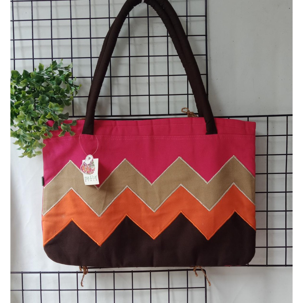 totebag tas tote maika femme vague series