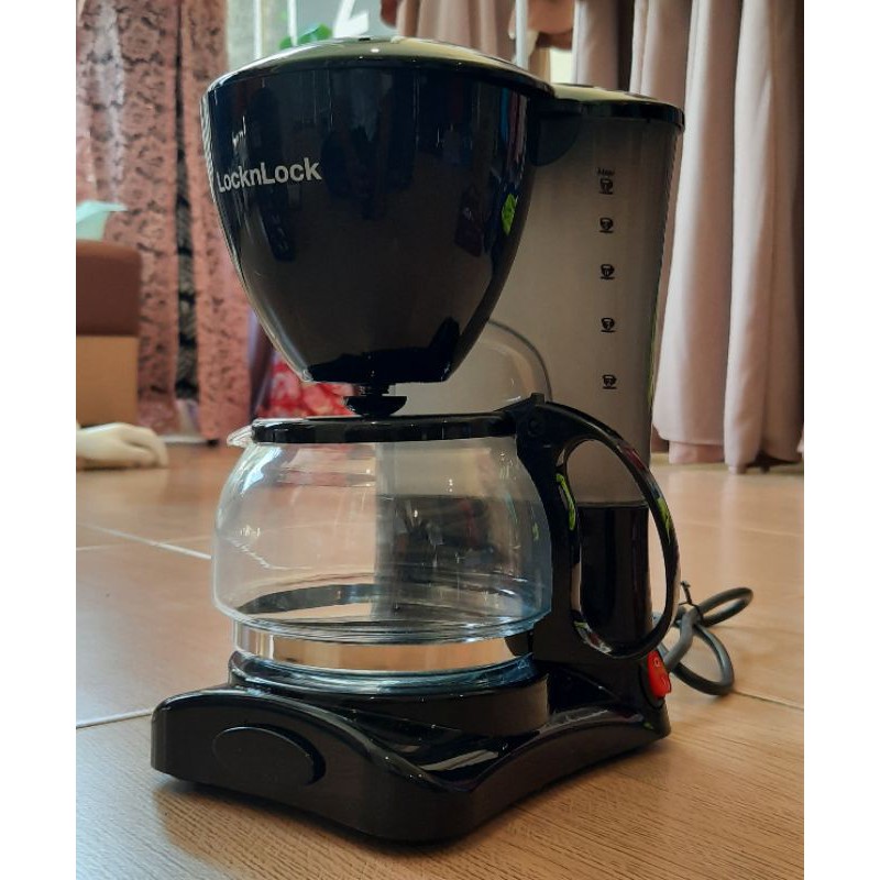 Coffee Maker Mesin Pembuat Kopi Praktis LocknLock Kapasitas 650 ML Anti Lengket Anti Drip