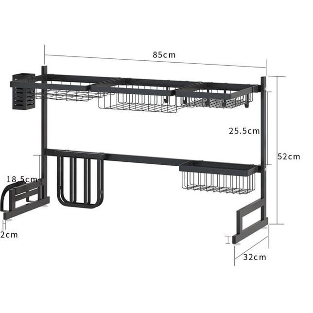 Terbaru Lemari Piring Rak Dapur / Dapur / Wastafel Piring / Rak Dapur / Rak Dapur Serbaguna / Rak Su