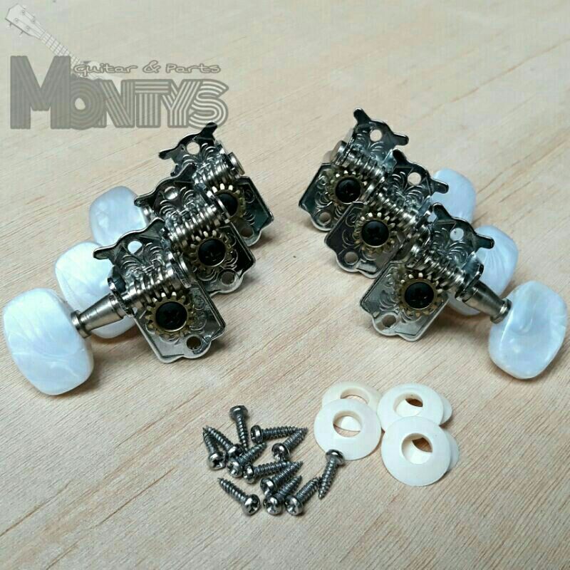 Dryer Pearloid Gitar Akustik (1set isi 6pcs)