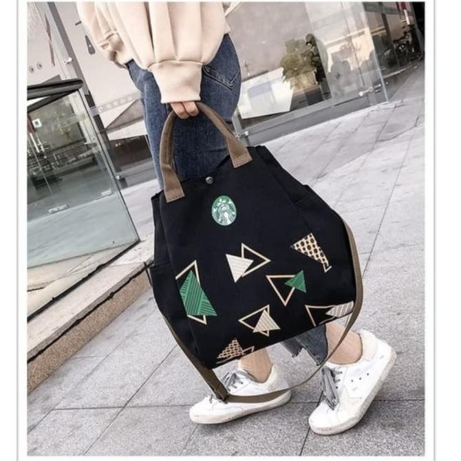 TOTE bag STARBUCKS tas selempang HEMAT