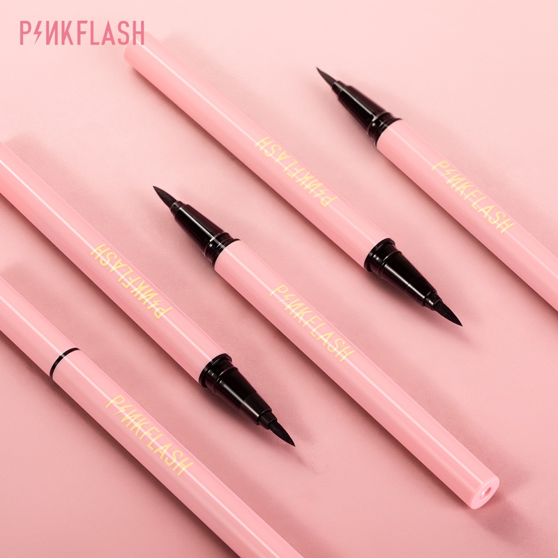 Pinkflash Waterproof Easy Eyeliner Pen Black Waterproof Original BPOM