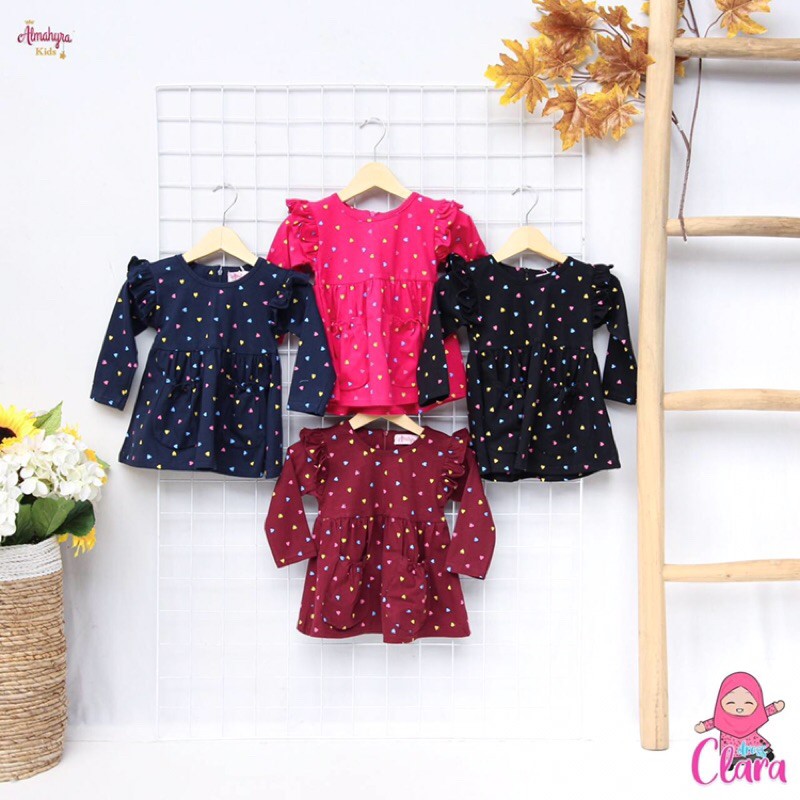 Clara Dress (6bln - 8th) by Almahyra [tunik dress anak murah bagus banget]