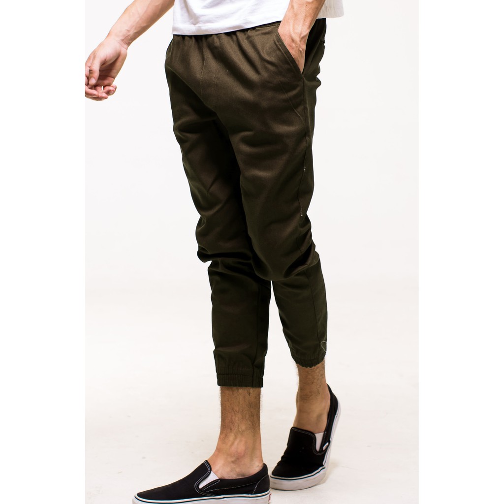  Erigo  Joggerpants ANZU BROWN Shopee Indonesia