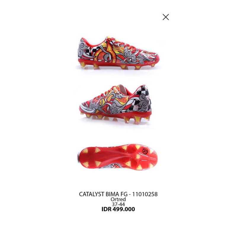 Sepatu bola ortuseight catalyst bima fg/in