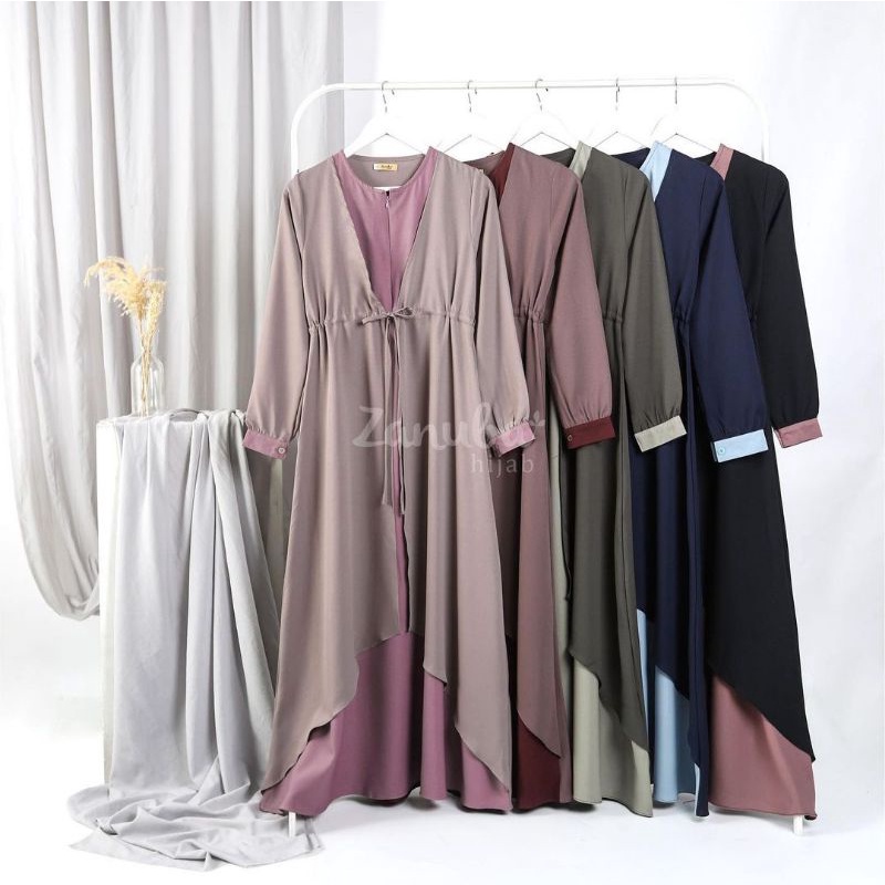 Gamis Set Kombinasi Vol. 41 Zanuba - GSK 41 Zanuba - GSK Vol. 41 - GSK Zanuba - Gamis Set Kombinasi 