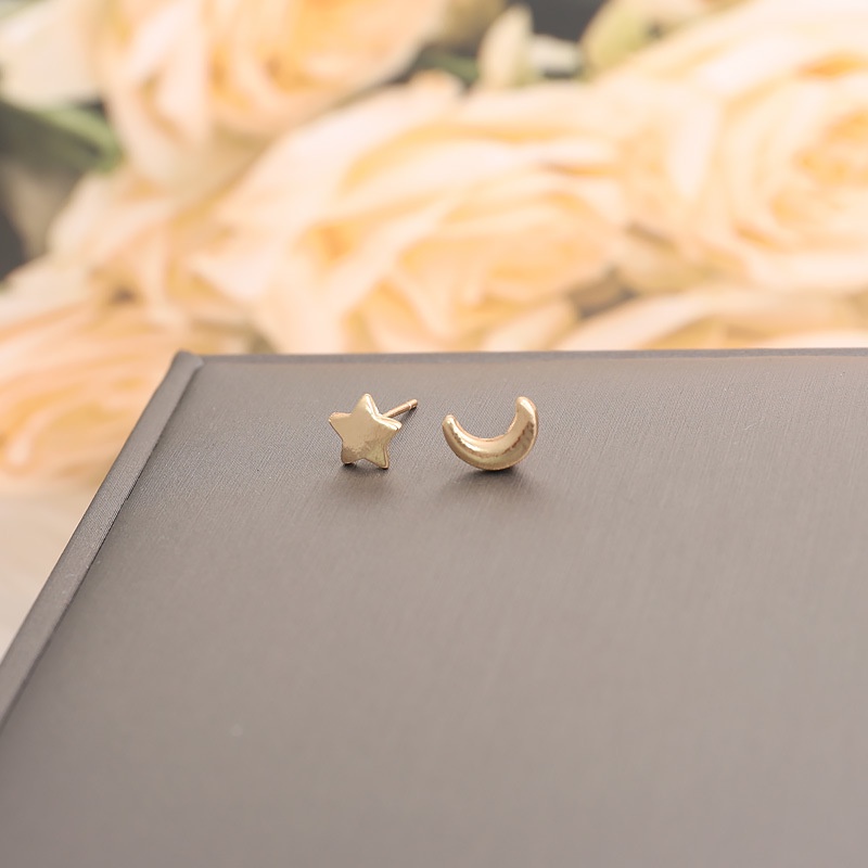 S925 Silver Needle Earrings Korea Earring Simple Mini Exquisite Female Trend Sweet Lovely Temperament