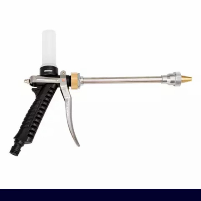 Gun Sprayer Cuci Mobil + Tabung Sabun / Semprotan Steam High Pressure