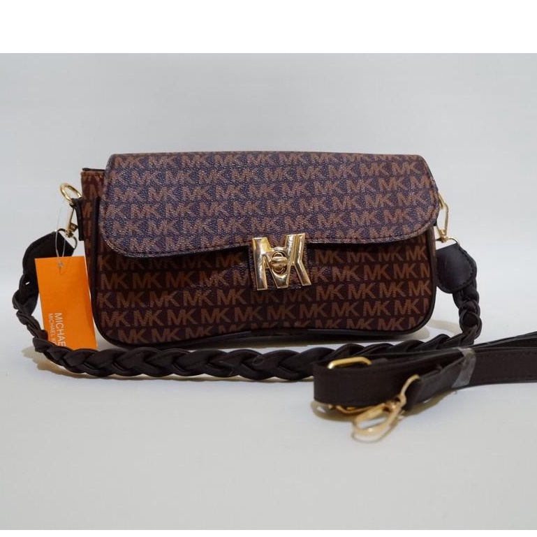 slempang wanita tali kepang rest tutup lidah mk