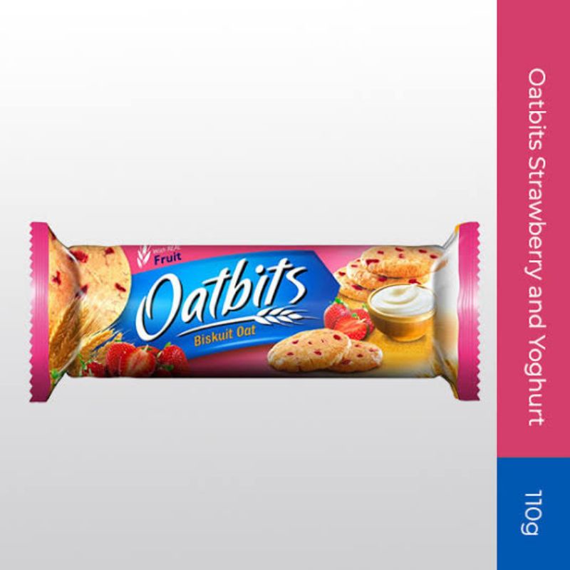 

OatBits Biskuit Oat Rasa Strawberry & Yoghurt 110gr