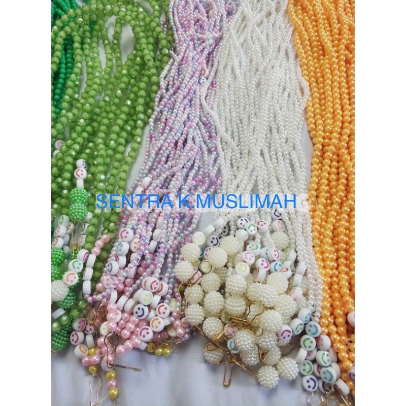 kalung mutiara/kalung fashion hijab