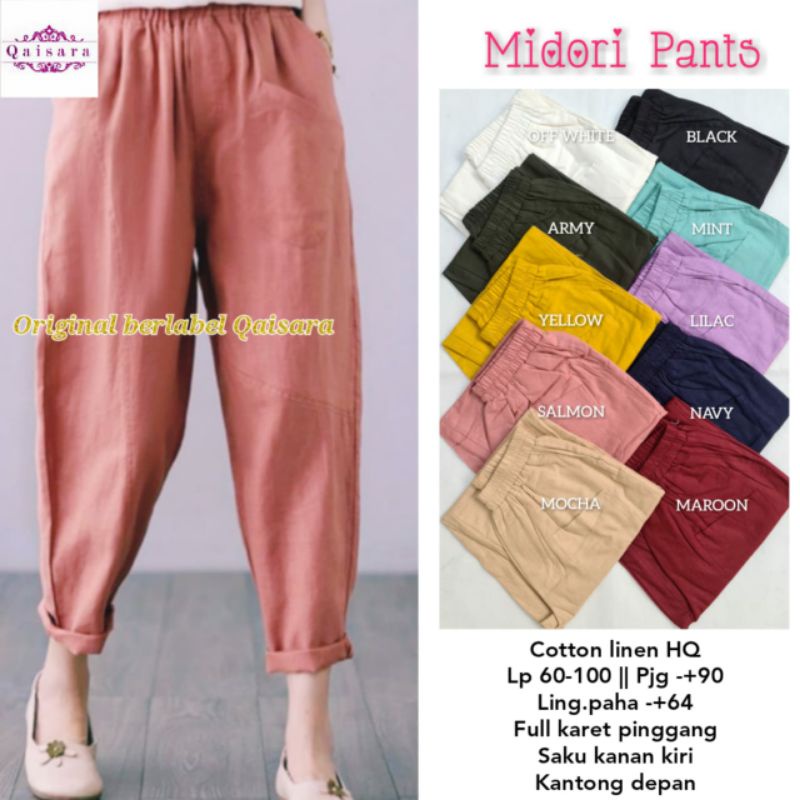 MIDORI PANTS + ZELDA PANTS ori by QAISARA