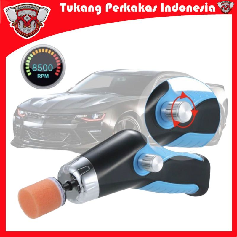 CORDLES MINI POLISHER - ALAT POLES MINI CAS TANPA KABEL