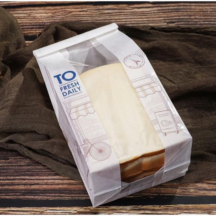 

PRK1210 Kemasan Plastik Roti Kertas Kantong Packaging BREAD HOUSE PRK PRK12 best seller
