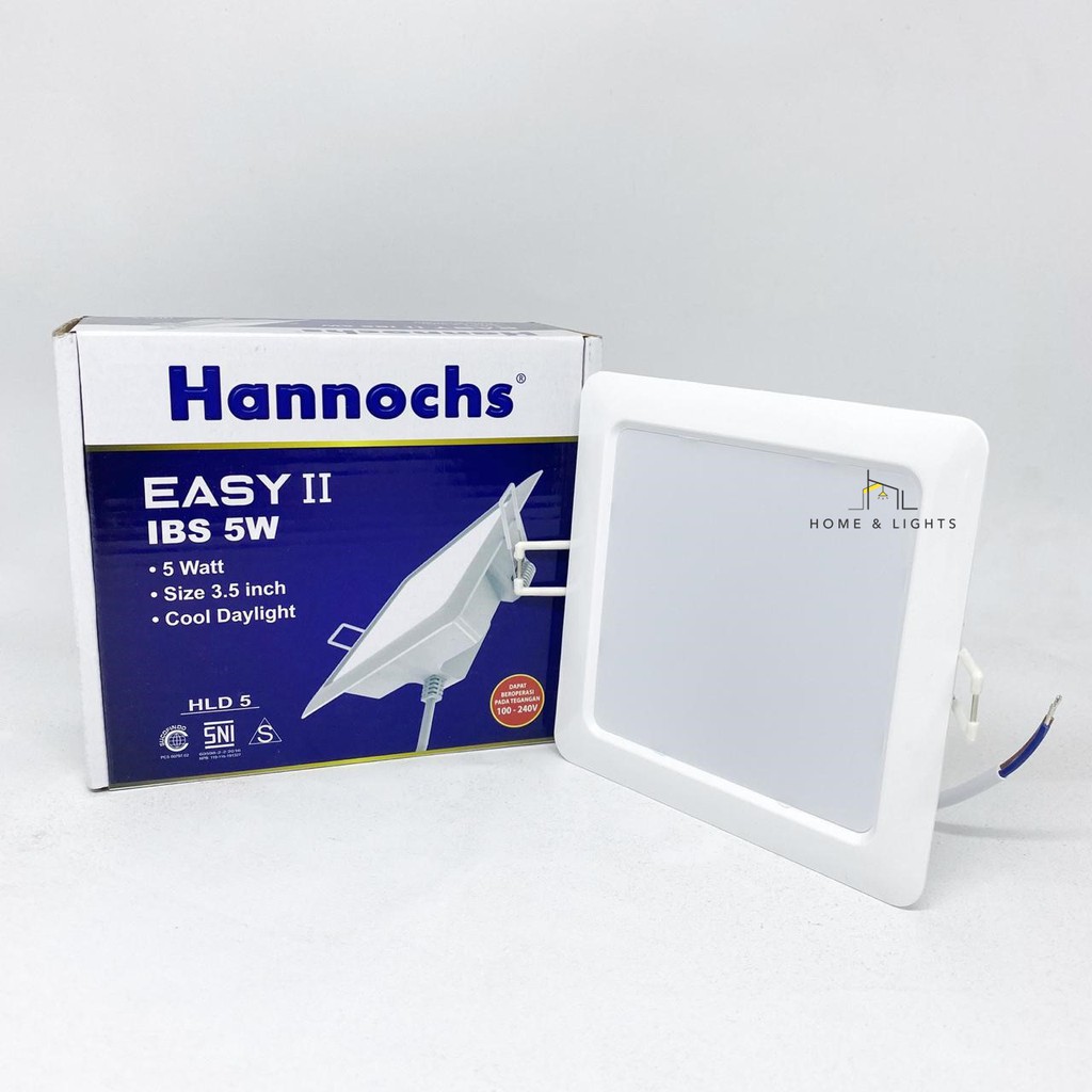 Lampu Downlight LED Hannochs Easy II Segi 5W