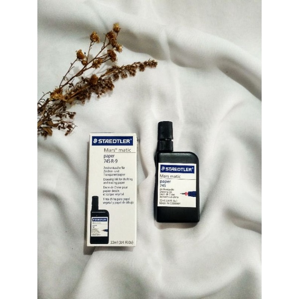 STAEDTLER Mars Matic Drawing Ink Original BLACK  22ml