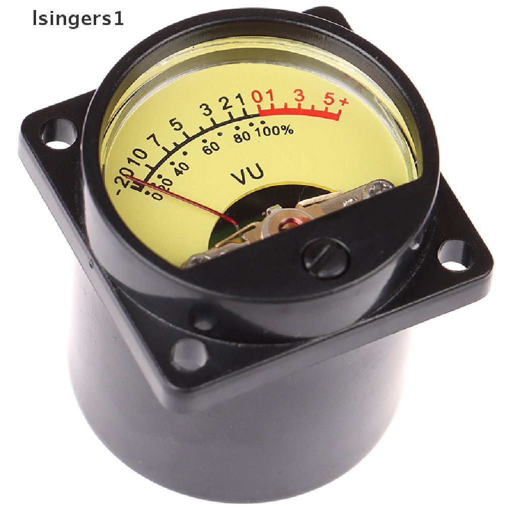 (lsingers1) 1pc Panel VU Meter 6-12V Untuk Merekam Audio Level