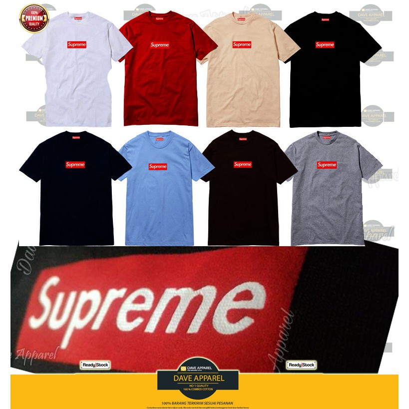 Kaos/tshirt Supreme, Kaos Supreme, Tshirt Supreme #Supreme