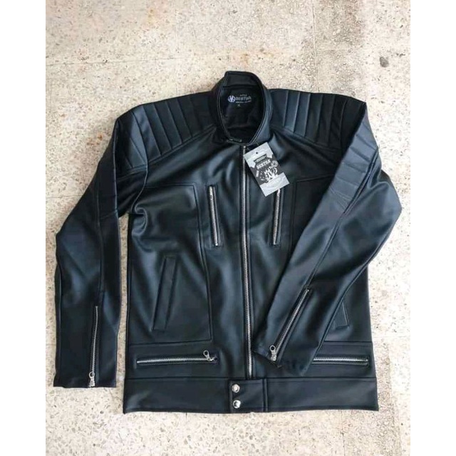 Jaket Kulit Pria Keren Jaket Pria Kulit Asli Jaket Motor Elegant