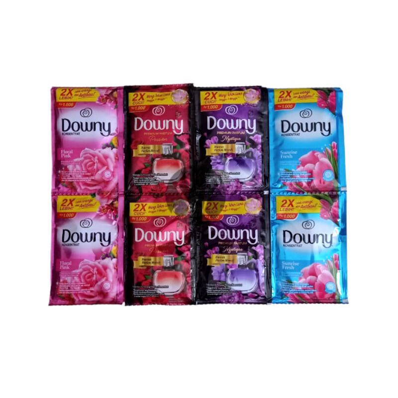 Downy Pewangi Pakaian Sachet Renteng Isi 6pc 1000an Downy Sachet 19ml