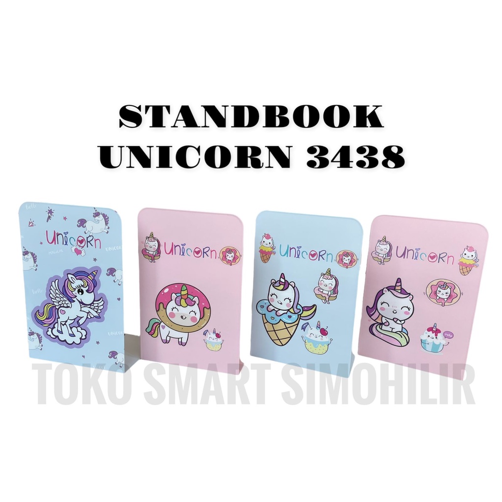 STAND BOOK UNICORN / PENYANGGA BUKU UNICORN 3438