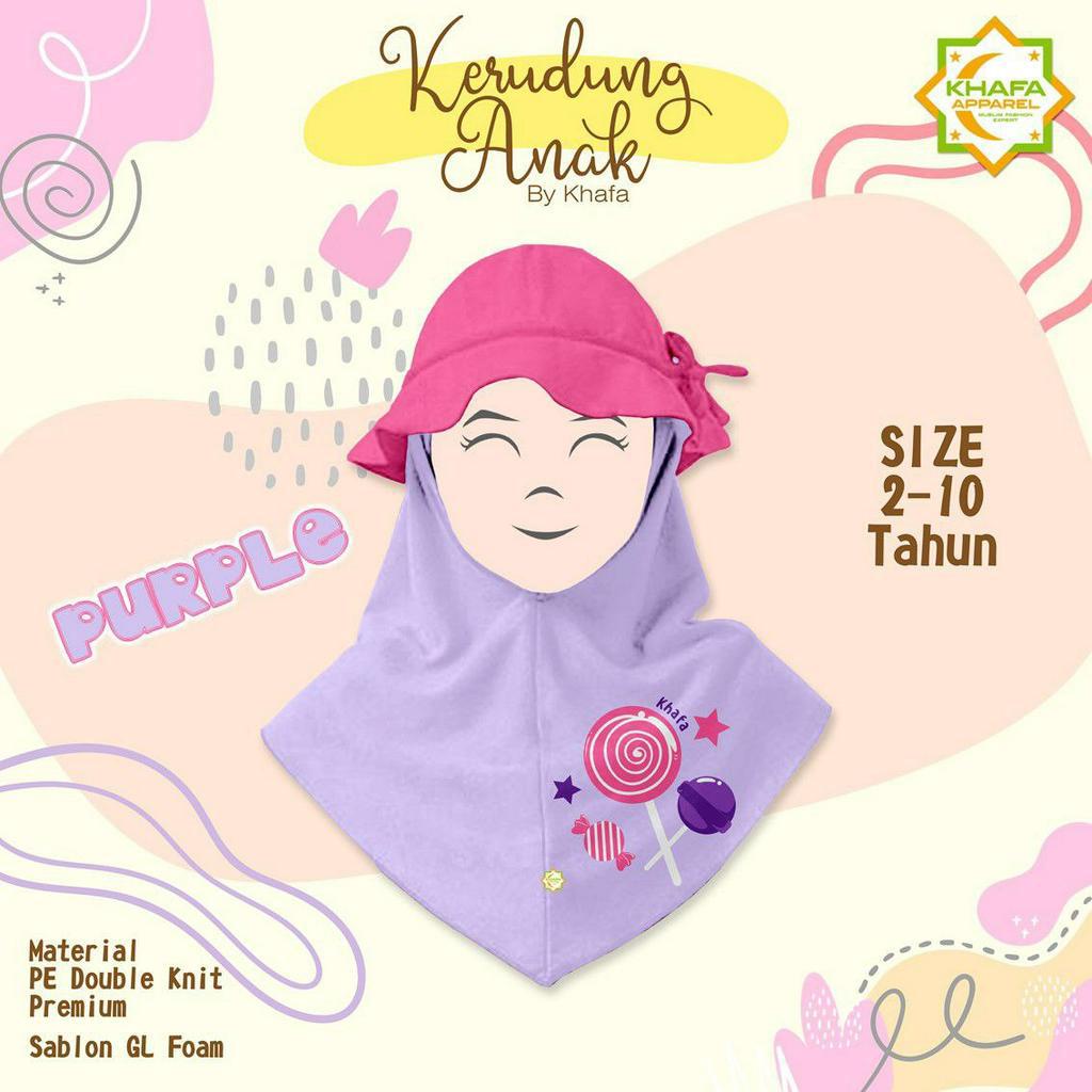 AfsheenaStore Sale Kerudung Anak by Khafa