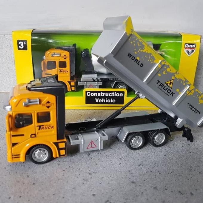 GROSIR Diecast Mobil Dump Truk Pasir - Diecast Mainan Truk Molen