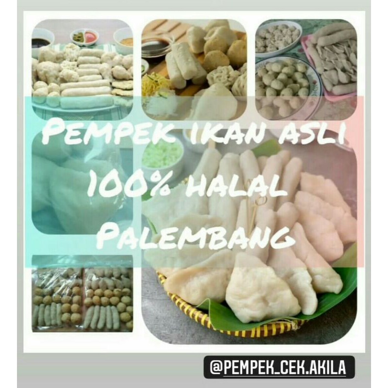 

Pempek kecil campur