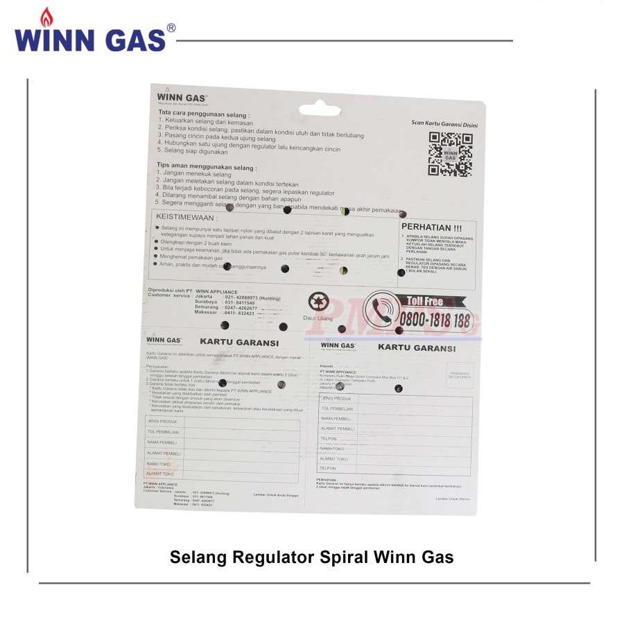 Winn Gas Selang Gas Flexible