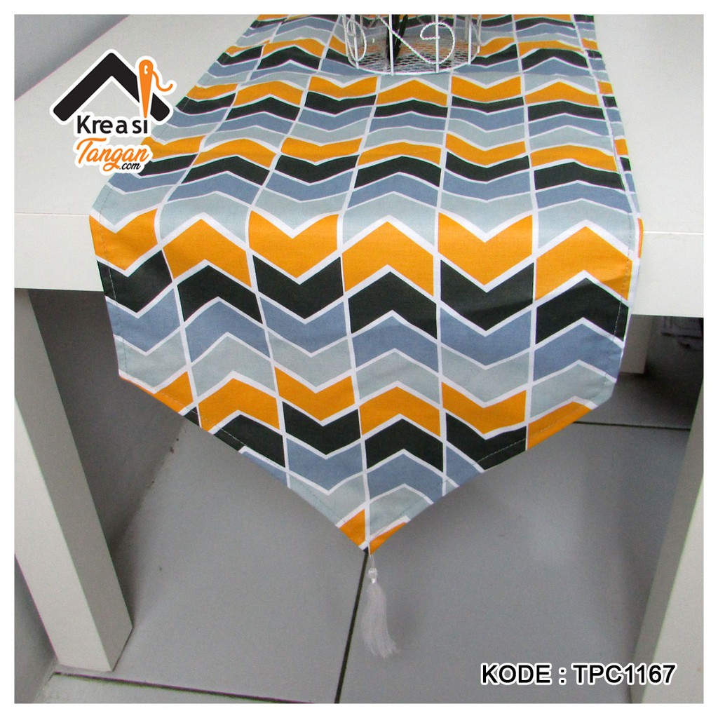 Taplak Meja / Table Runner Ukuran 105x30 - 150x35 TPC1167