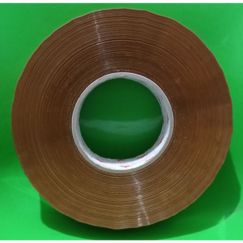 

lakban jumbo bening/coklat 500 meter