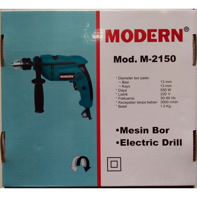 Mesin Bor Beton 13mm M 2150 Modern Variable Speed