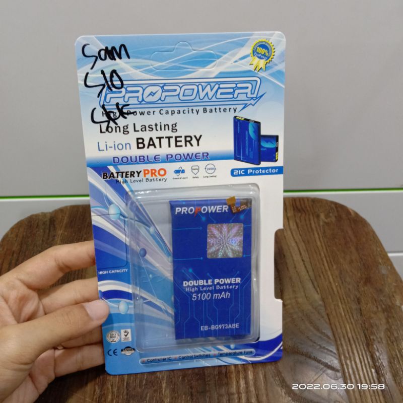 BATRE  SAMSUNG S10 PRO POWER