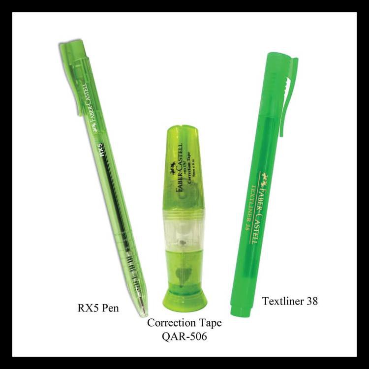 

TERLARIS FABER-CASTELL CHEERFUL SERIES - GREEN BARANG TERUPDATE