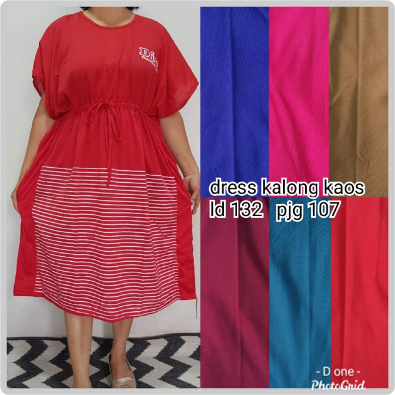 daster kaos kalong polka/ salur 51339