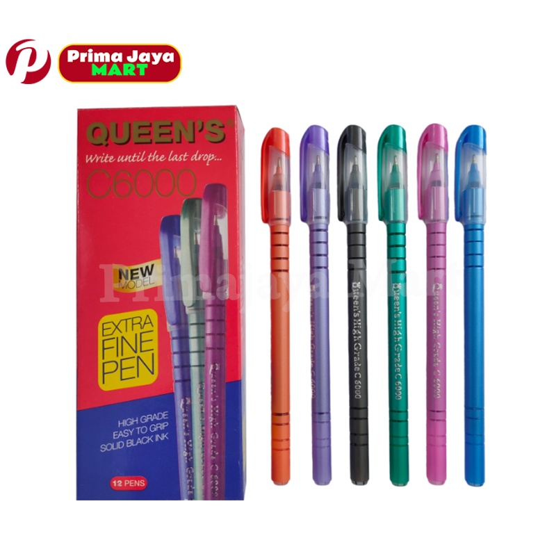 

Pulpen Faster Queen's C6000 Black ( Pack )