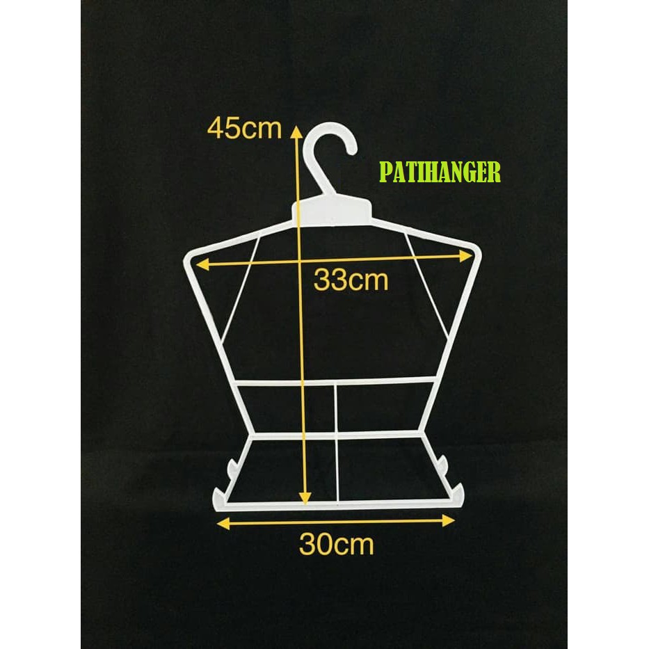 1 Lusin Hanger Layang M - 07/Hanger Setelan Tanggung code 13OR