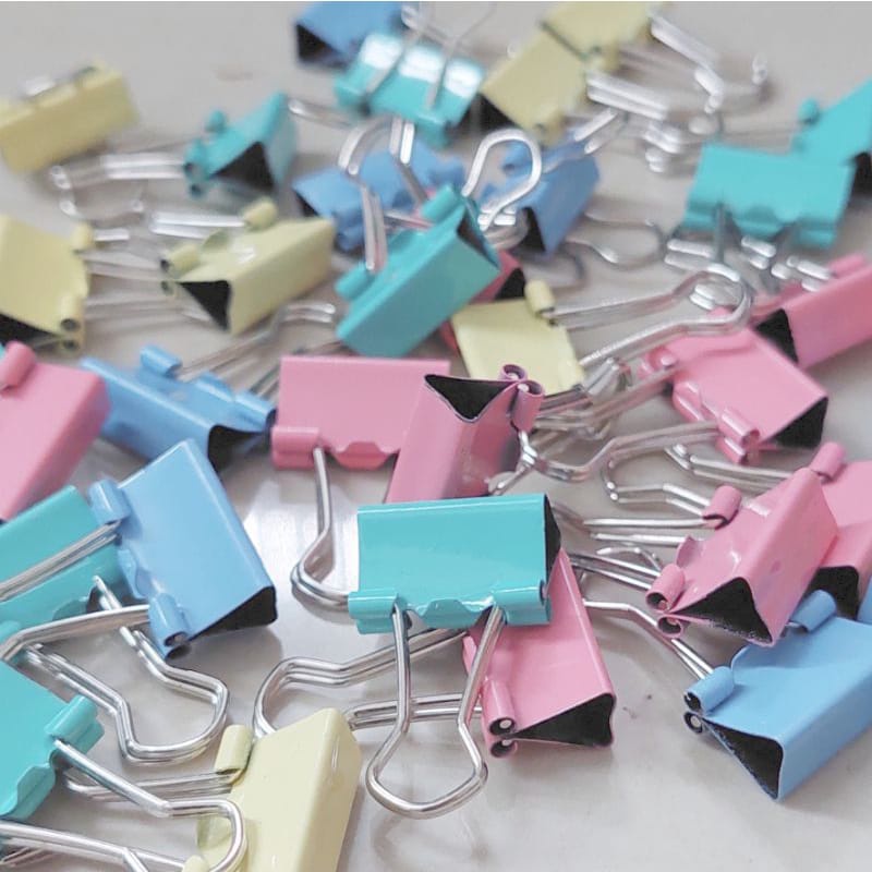 

BINDER KLIP MINI WARNA / BINDER KLIP / KLIP MINI / PENJEPIT KERTAS BINDER / ATK