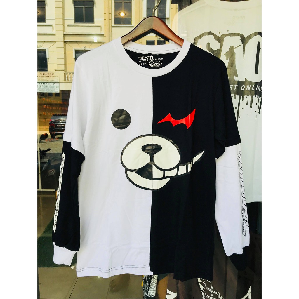 Longsleeve Double Layer Monokuma Danganronpa