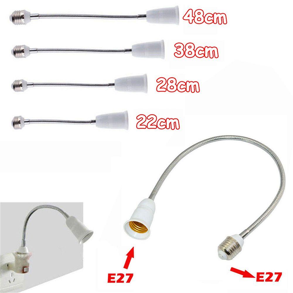 [Elegan] Adaptor Ekstensi Tahan Lama E27-E27 Elongation Holder Converters Aksesoris Lampu LED Soket Bohlam