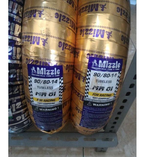 Ban mizzle tubeless 90/80-14 mr01 mr-01 mr 01 Ready 0NC
