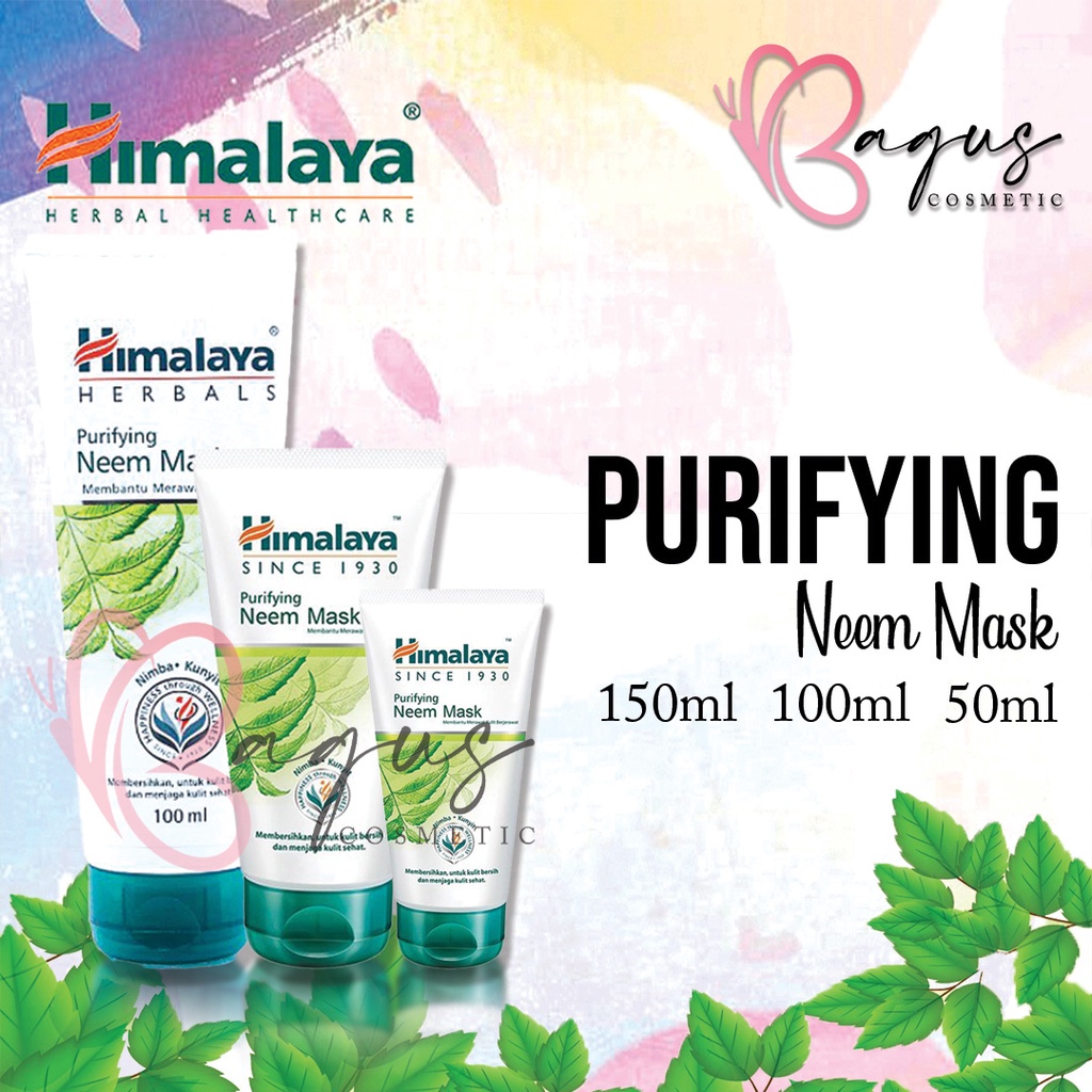 ⭐ BAGUS ⭐ HIMALAYA PURIFYING NEEM 150 100 50 | Masker Kulit Berjerawat Mask Facial Wash Scrub